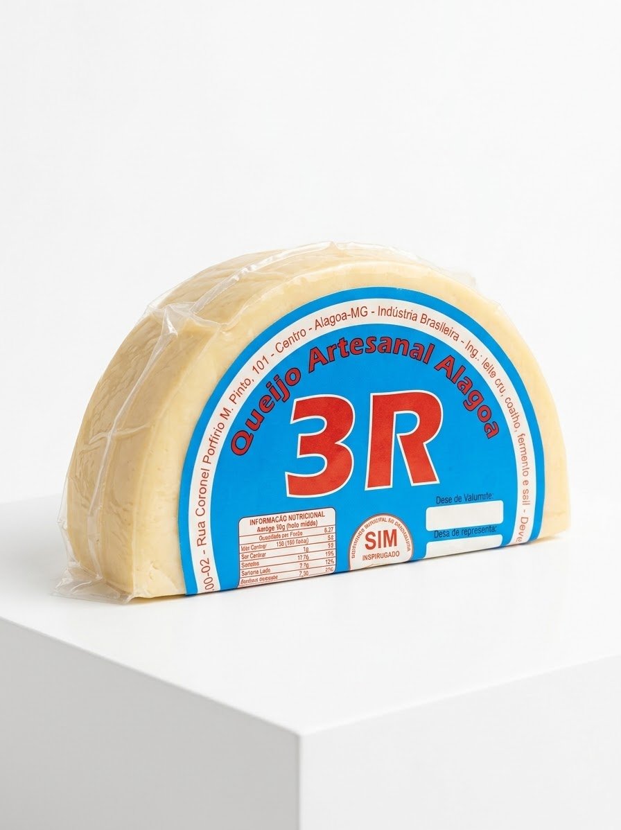 Queijo parmesão tradicional 3 R , meia peça